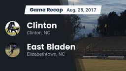 Recap: Clinton  vs. East Bladen  2017
