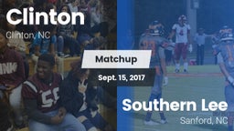 Matchup: Clinton vs. Southern Lee  2017