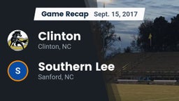 Recap: Clinton  vs. Southern Lee  2017