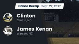 Recap: Clinton  vs. James Kenan  2017