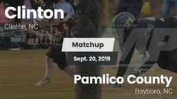 Matchup: Clinton vs. Pamlico County  2019