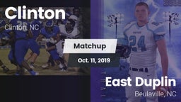 Matchup: Clinton vs. East Duplin  2019