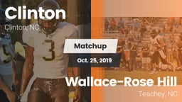 Matchup: Clinton vs. Wallace-Rose Hill  2019