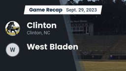 Recap: Clinton  vs. West Bladen 2023