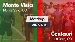 Matchup: Monte Vista vs. Centauri  2016