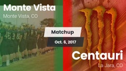 Matchup: Monte Vista vs. Centauri  2017