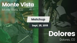 Matchup: Monte Vista vs. Dolores  2018