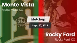 Matchup: Monte Vista vs. Rocky Ford  2019