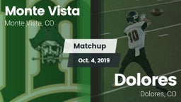 Matchup: Monte Vista vs. Dolores  2019