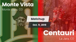 Matchup: Monte Vista vs. Centauri  2019
