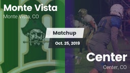 Matchup: Monte Vista vs. Center  2019