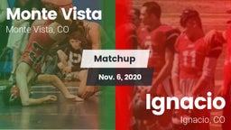 Matchup: Monte Vista vs. Ignacio  2020