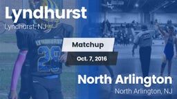 Matchup: Lyndhurst vs. North Arlington  2016