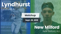 Matchup: Lyndhurst vs. New Milford  2018