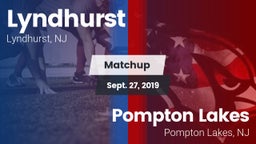 Matchup: Lyndhurst vs. Pompton Lakes  2019