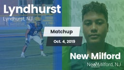 Matchup: Lyndhurst vs. New Milford  2019