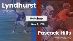 Matchup: Lyndhurst vs. Pascack Hills  2019