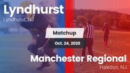 Matchup: Lyndhurst vs. Manchester Regional  2020