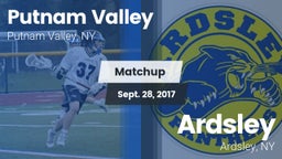 Matchup: Putnam Valley vs. Ardsley  2017