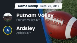 Recap: Putnam Valley  vs. Ardsley  2017