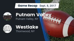 Recap: Putnam Valley  vs. Westlake  2017