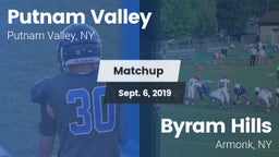 Matchup: Putnam Valley vs. Byram Hills  2019