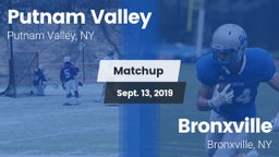 Matchup: Putnam Valley vs. Bronxville  2019