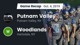 Recap: Putnam Valley  vs. Woodlands  2019