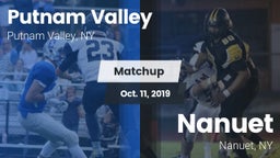 Matchup: Putnam Valley vs. Nanuet  2019