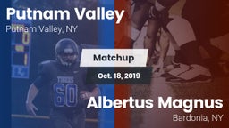 Matchup: Putnam Valley vs. Albertus Magnus  2019
