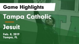 Tampa Catholic  vs Jesuit  Game Highlights - Feb. 8, 2019