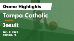 Tampa Catholic  vs Jesuit  Game Highlights - Jan. 8, 2021