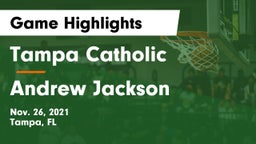 Tampa Catholic  vs Andrew Jackson  Game Highlights - Nov. 26, 2021