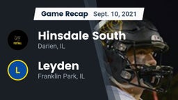 Recap: Hinsdale South  vs. Leyden  2021