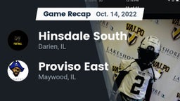 Recap: Hinsdale South  vs. Proviso East  2022