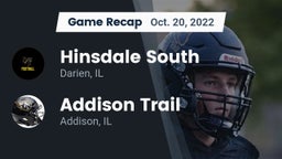 Recap: Hinsdale South  vs. Addison Trail  2022