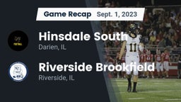 Recap: Hinsdale South  vs. Riverside Brookfield  2023