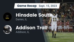 Recap: Hinsdale South  vs. Addison Trail  2023