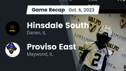 Recap: Hinsdale South  vs. Proviso East  2023