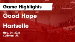 Good Hope  vs Hartselle Game Highlights - Nov. 24, 2021