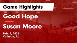 Good Hope  vs Susan Moore Game Highlights - Feb. 3, 2022