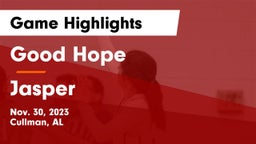 Good Hope  vs Jasper Game Highlights - Nov. 30, 2023