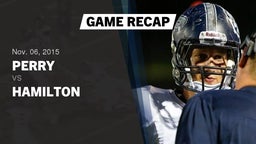 Recap: Perry  vs. Hamilton  2015