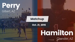 Matchup: Perry vs. Hamilton  2016