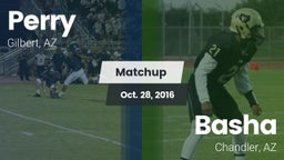 Matchup: Perry vs. Basha  2016