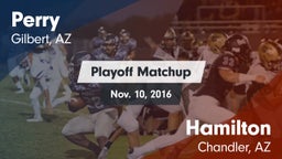 Matchup: Perry vs. Hamilton  2016