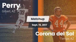 Matchup: Perry vs. Corona del Sol  2017