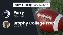 Recap: Perry  vs. Brophy College Prep  2017