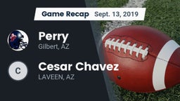 Recap: Perry  vs.   Cesar Chavez  2019