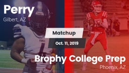 Matchup: Perry vs. Brophy College Prep  2019